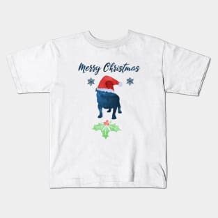 Christmas English Bulldog Kids T-Shirt